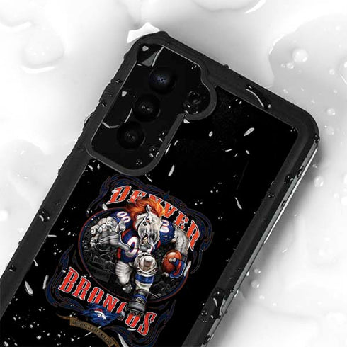 Liquid Blue NFL Denver Broncos Running Back Galaxy S24 Plus Waterproof Case